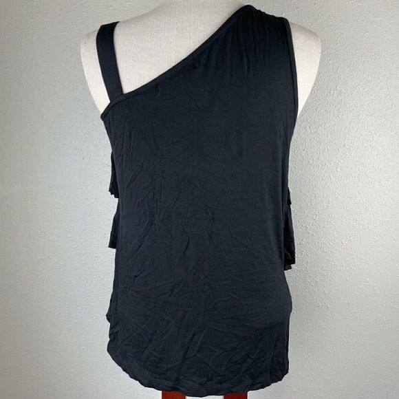 NWT August Silk Black Tank Top Size M - Picture 4 of 8